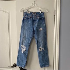 Levi’s wedgie jeans